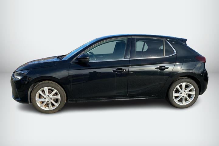 Sort Opel Corsa fra 2021