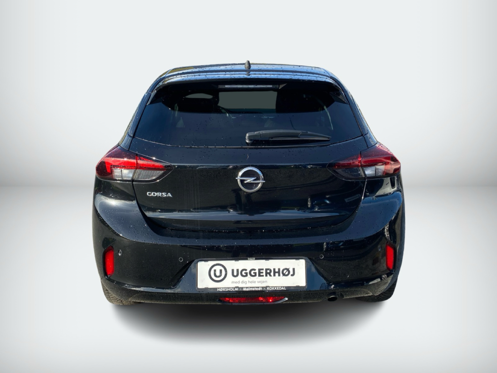 Sort Opel Corsa fra 2021
