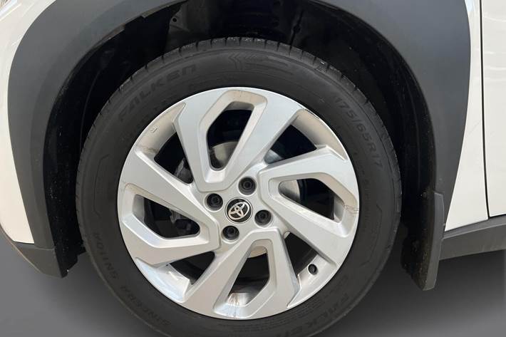 Hvid Toyota Aygo X fra 2022