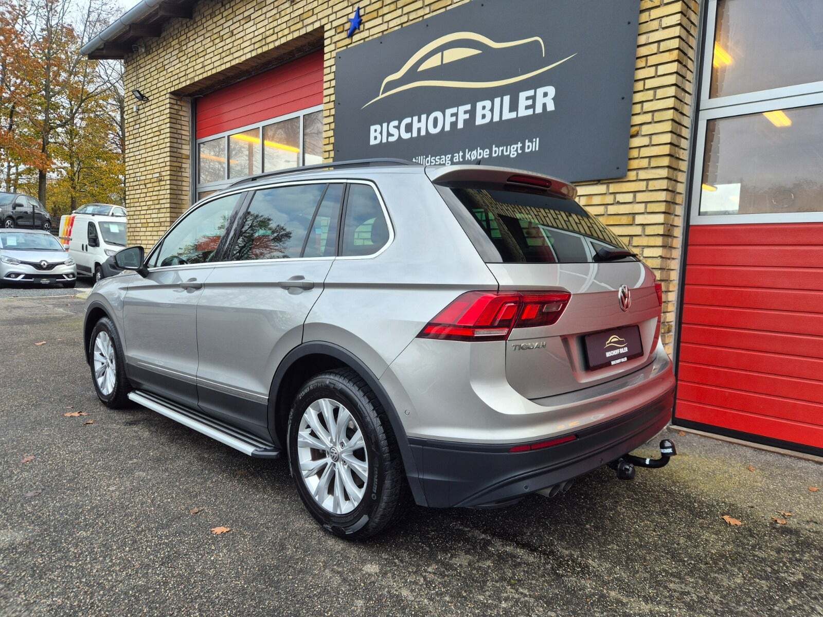 Sølv VW Tiguan fra 2019