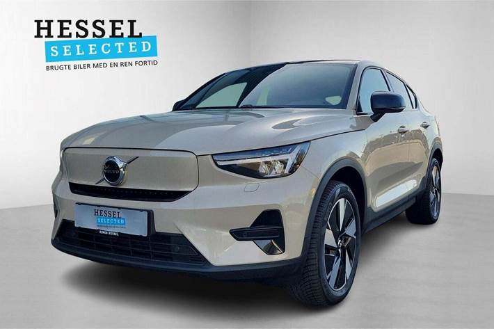 Brun Volvo EC40 fra 2025 set udefra