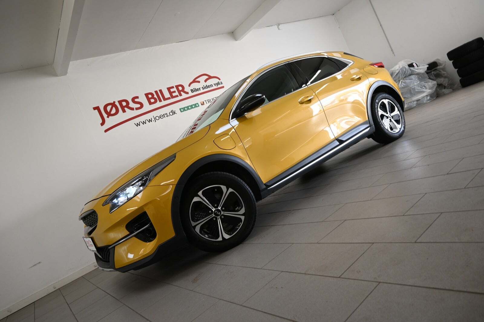 Gul Kia XCeed fra 2020