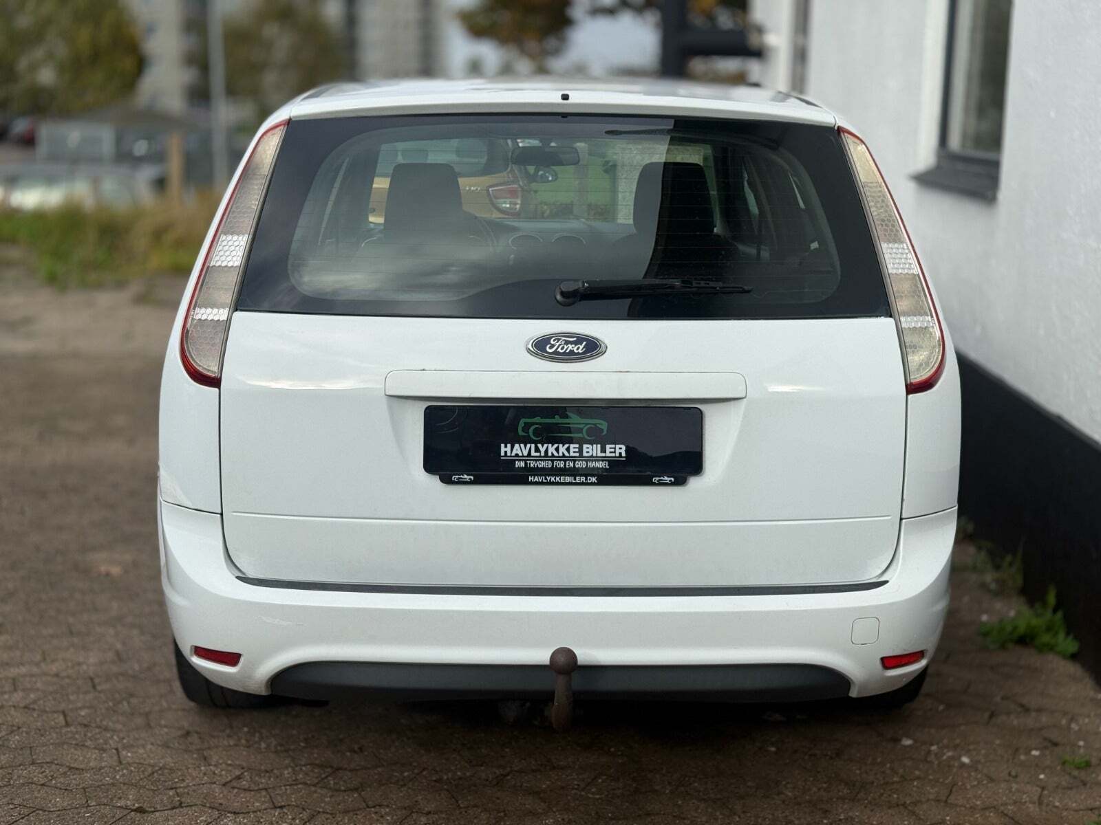 Hvid Ford Focus fra 2008