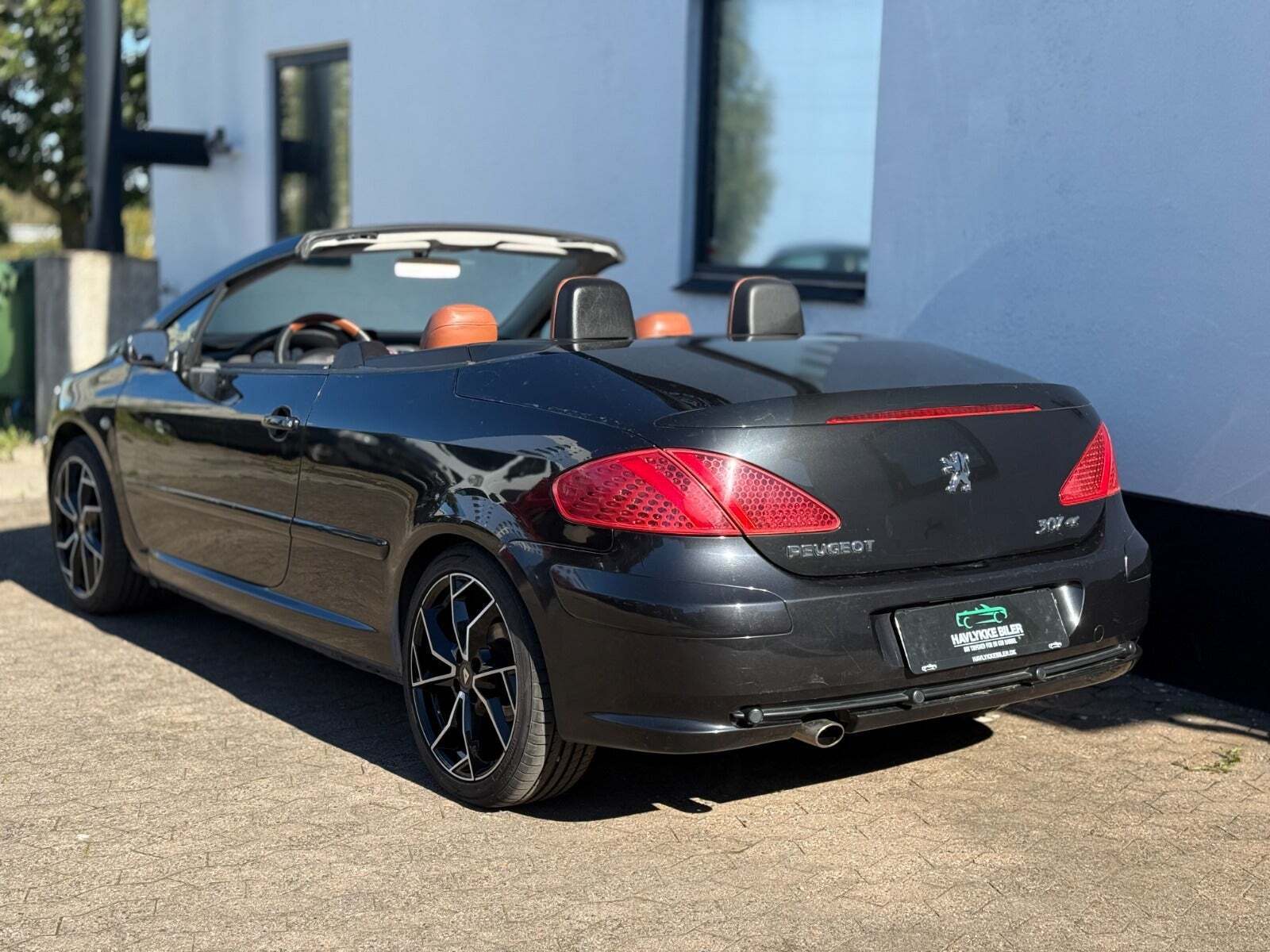 Sort Peugeot 307 fra 2004