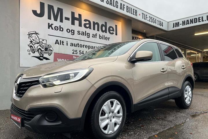 Beige Renault Kadjar fra 2016