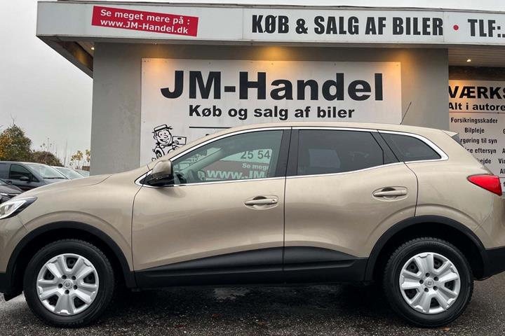 Beige Renault Kadjar fra 2016