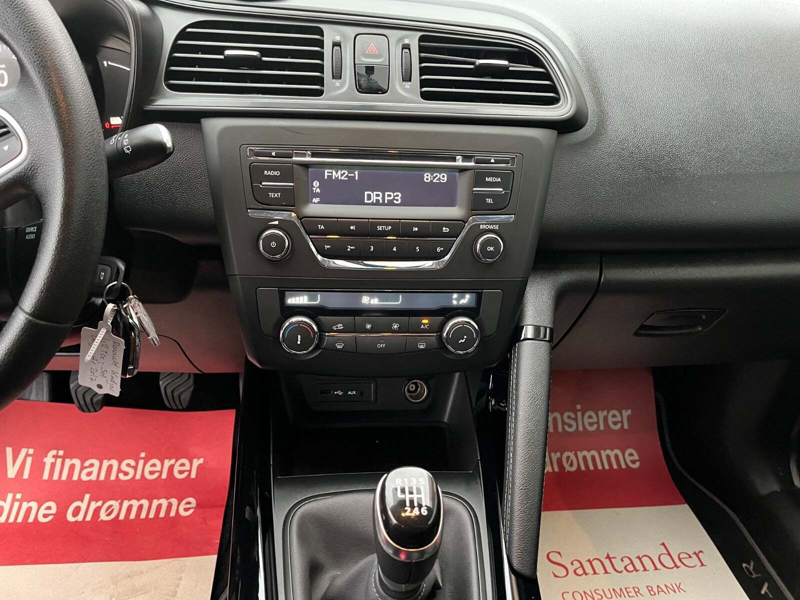 Beige Renault Kadjar fra 2016