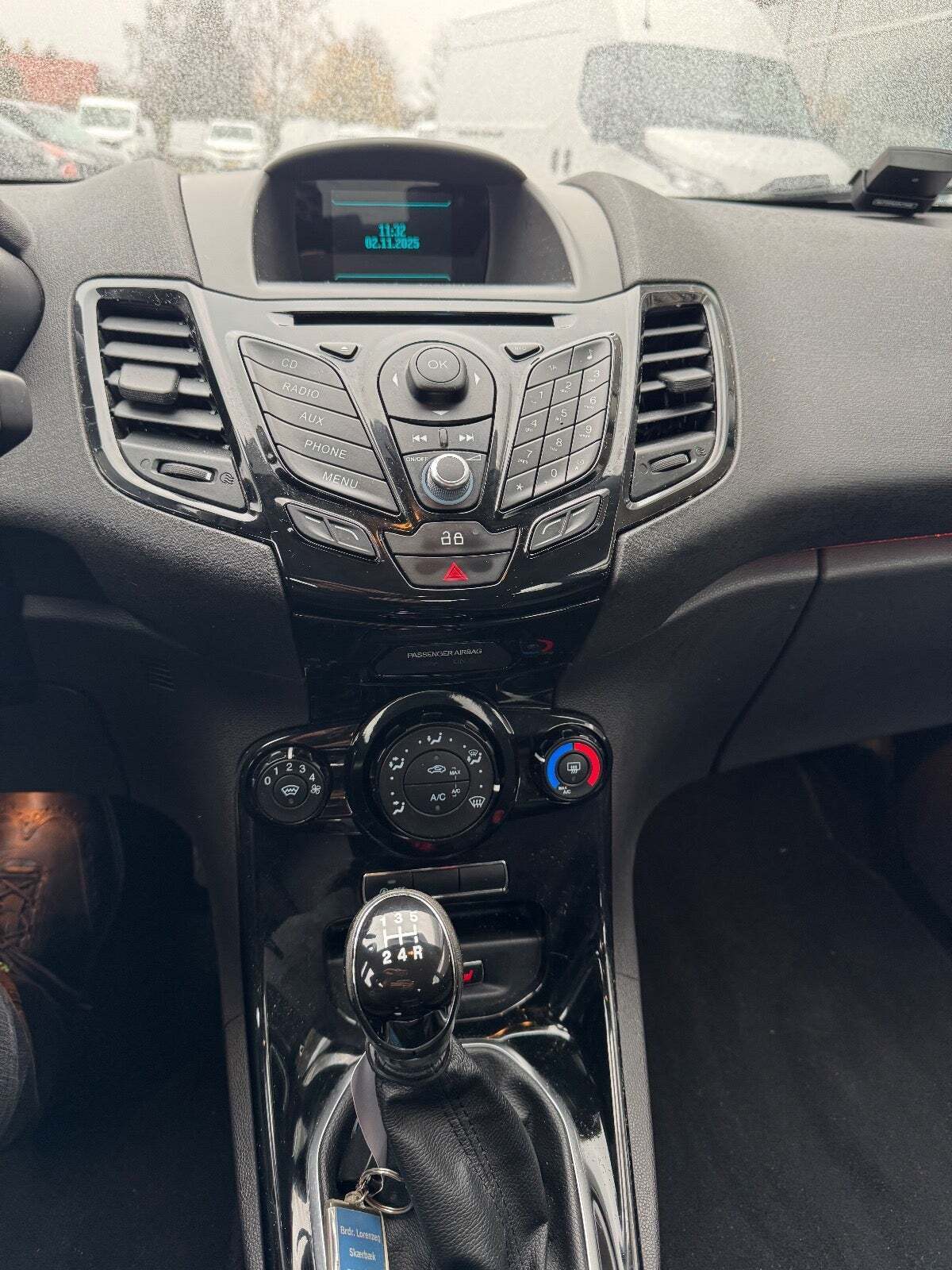 Sort Ford Fiesta fra 2014