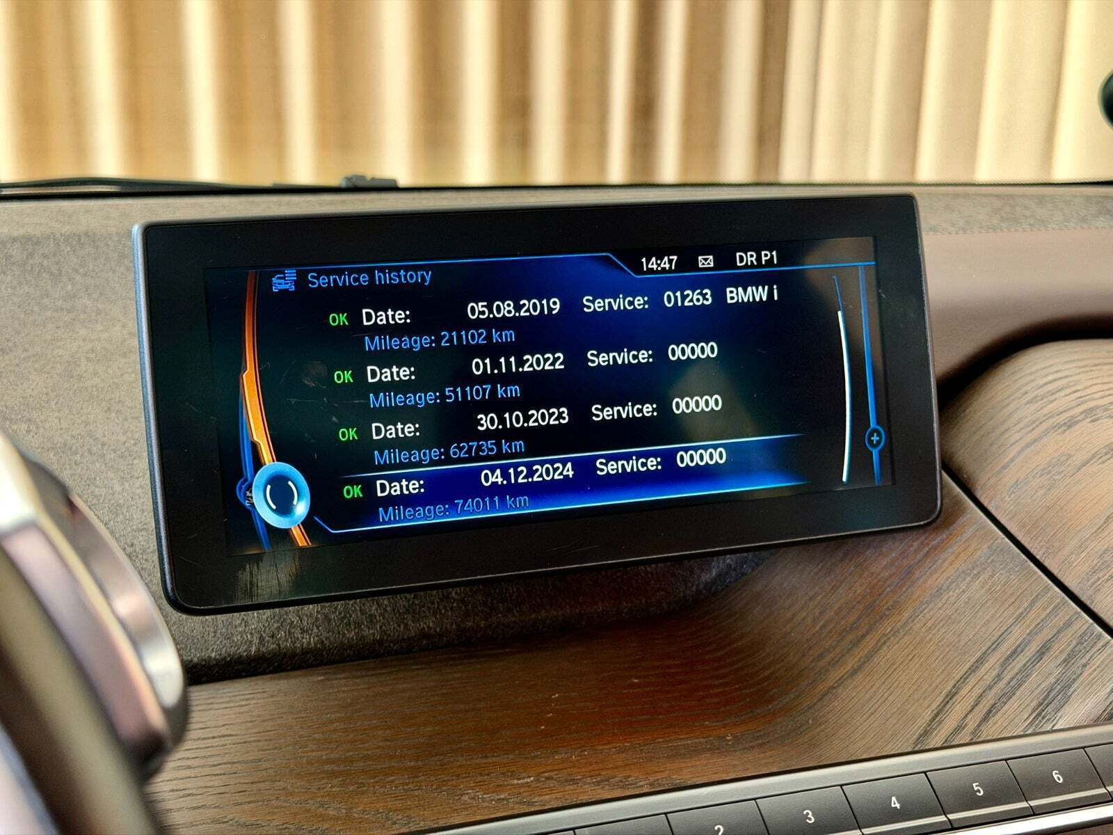 Hvid BMW i3 fra 2017