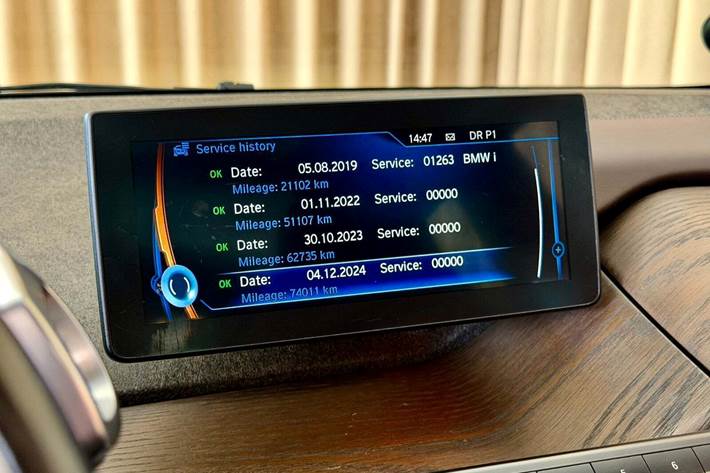 Hvid BMW i3 fra 2017