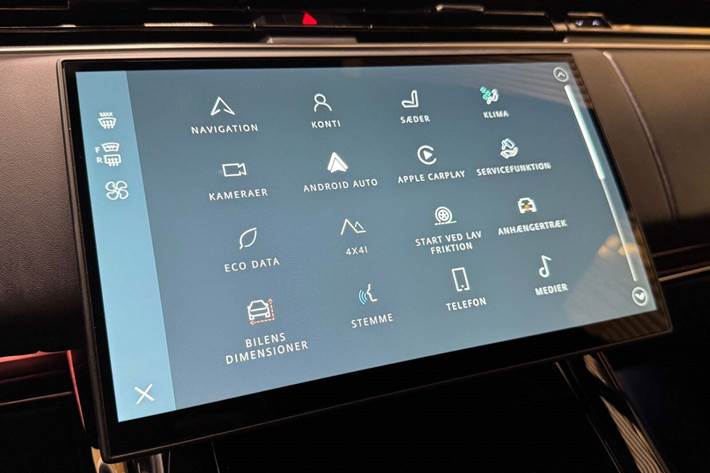 Sort Land Rover Range Rover sport fra 2025