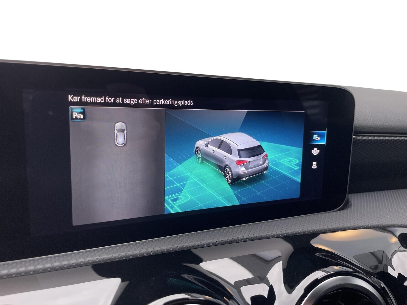 Sort Mercedes A200 fra 2019