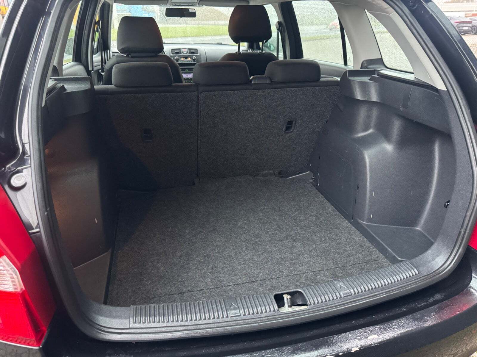 Sort Skoda Fabia fra 2012