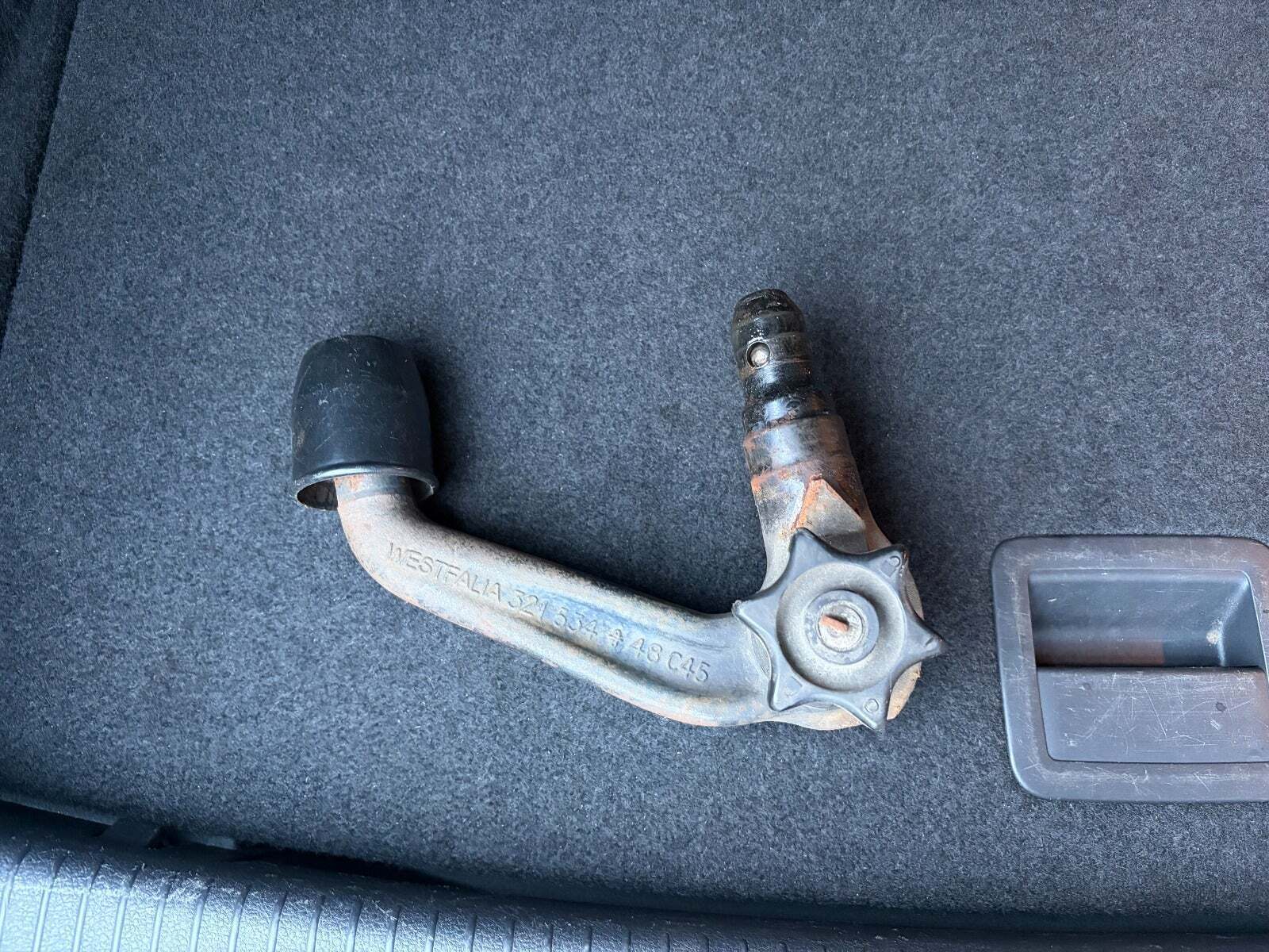 Sølv VW Golf VII fra 2015