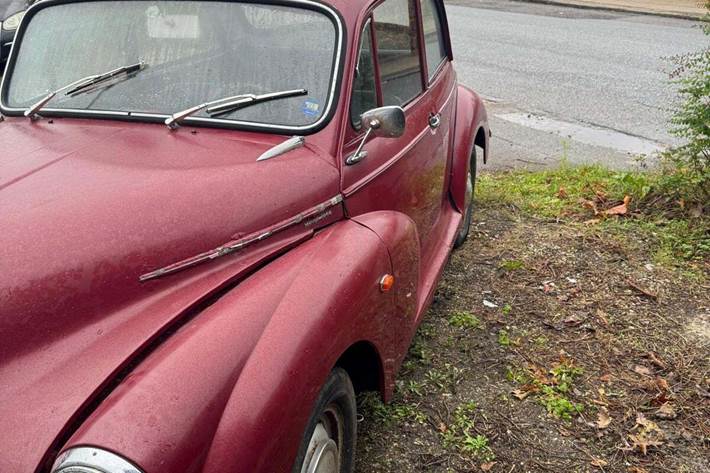 undefined Morris Minor fra 1969 set udefra