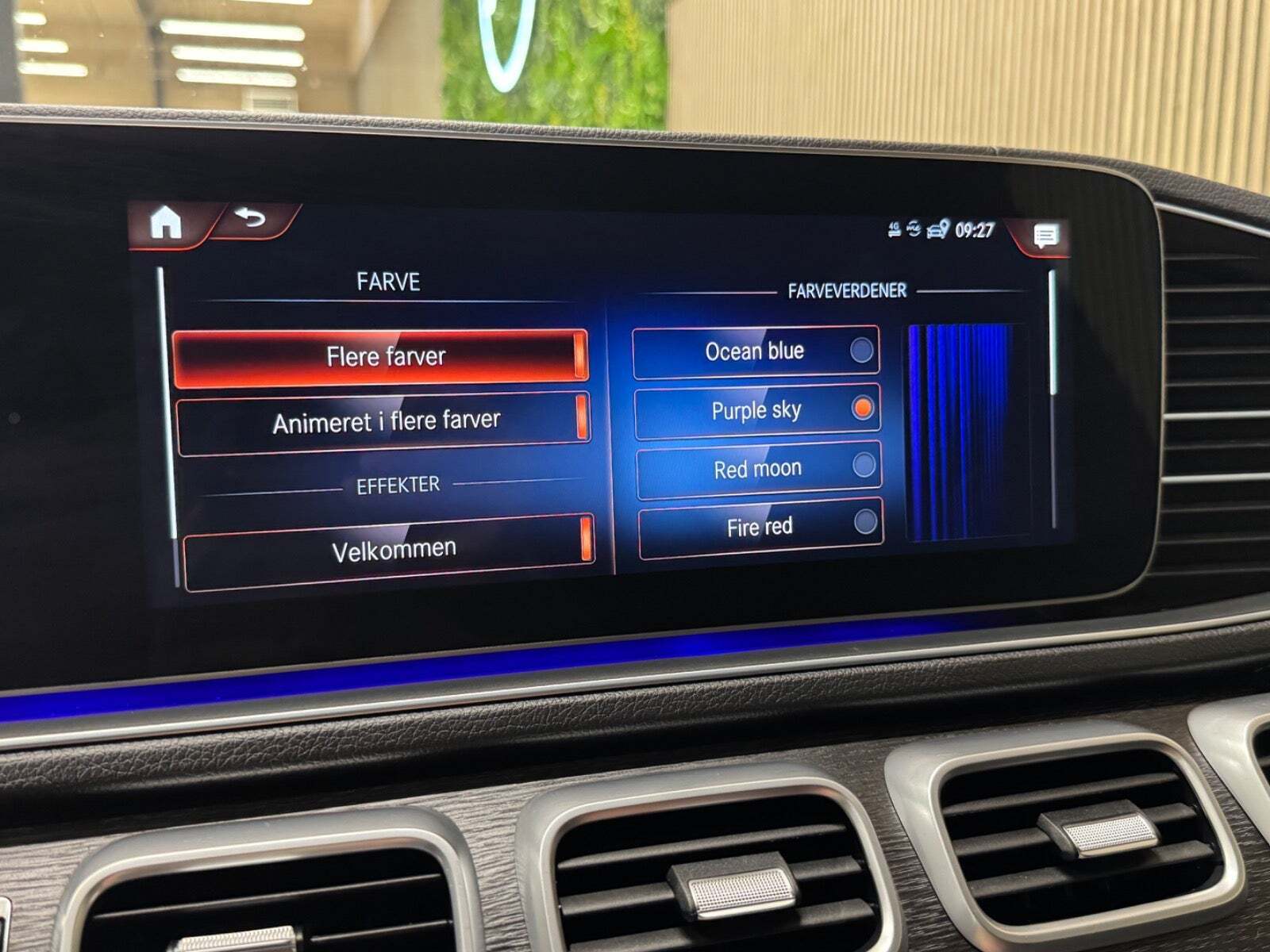 Hvid Mercedes GLE350 de fra 2023