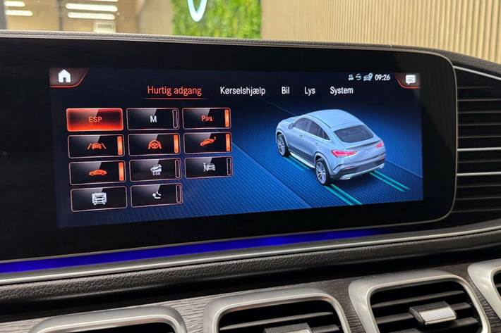 Hvid Mercedes GLE350 de fra 2023