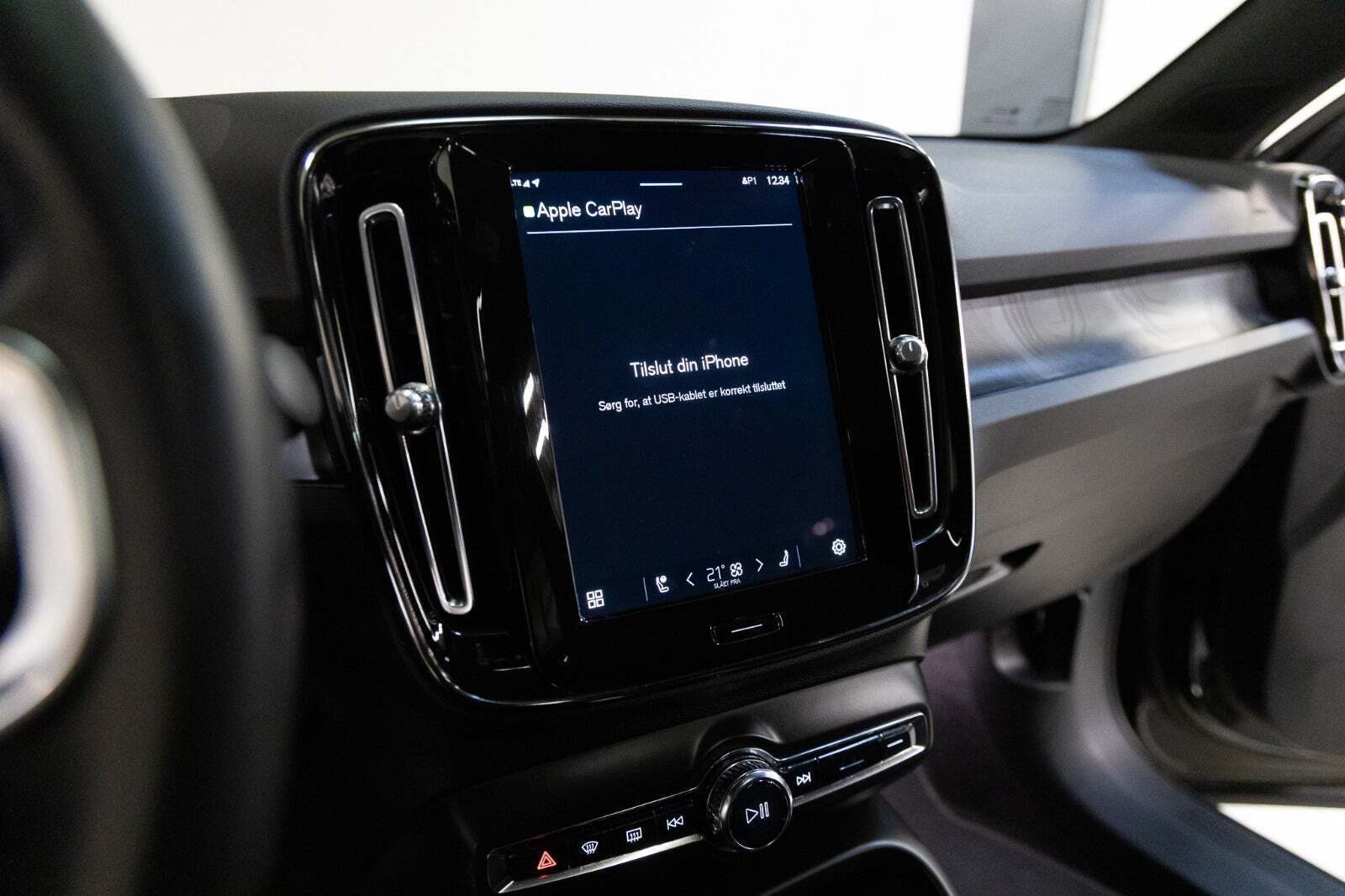 Sort Volvo C40 fra 2022