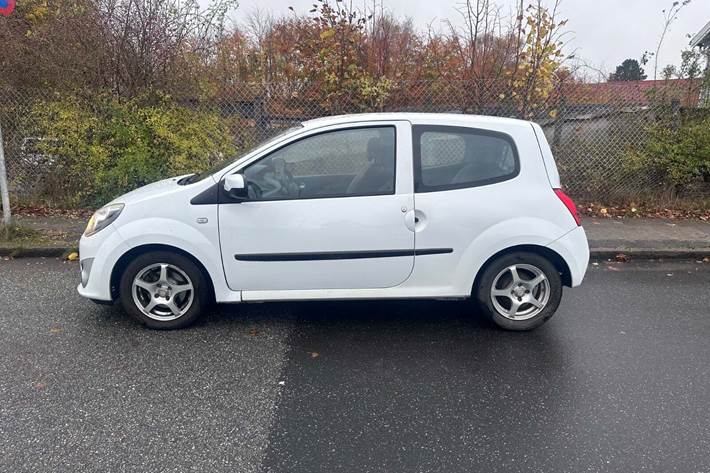 Grøn Renault Twingo fra 2011