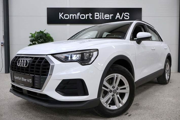 Hvid Audi Q3 fra 2020