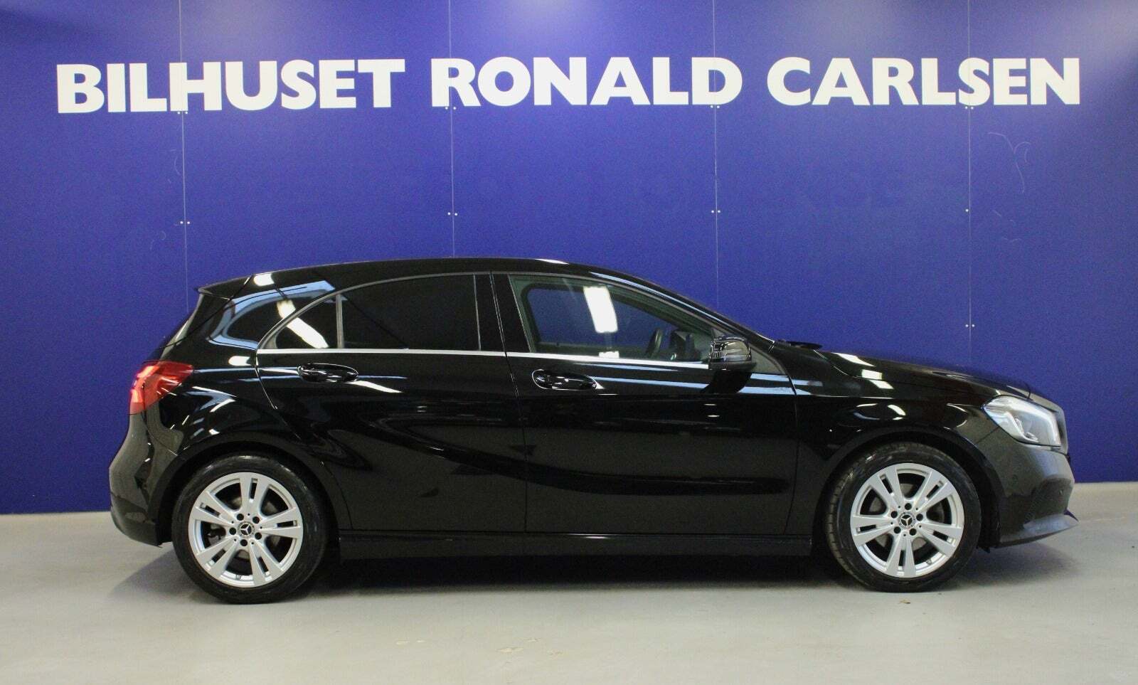 Sort Mercedes A200 d fra 2017