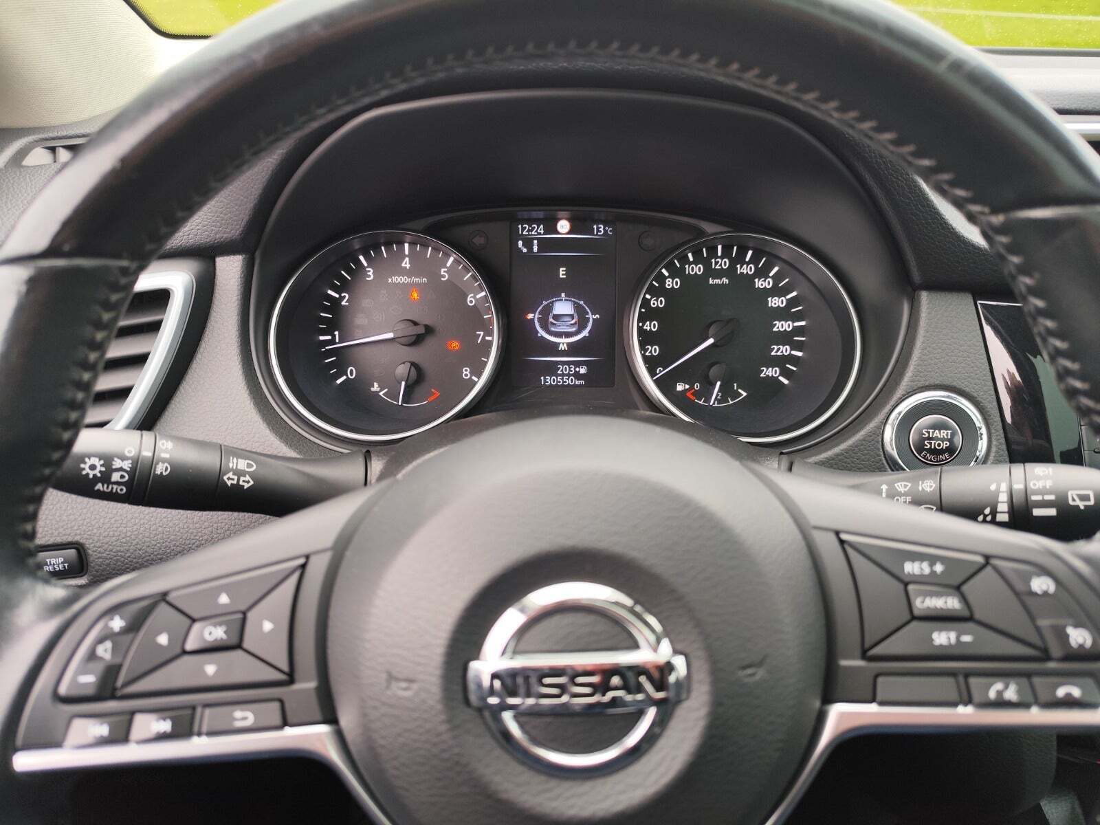 Sort Nissan Qashqai fra 2018