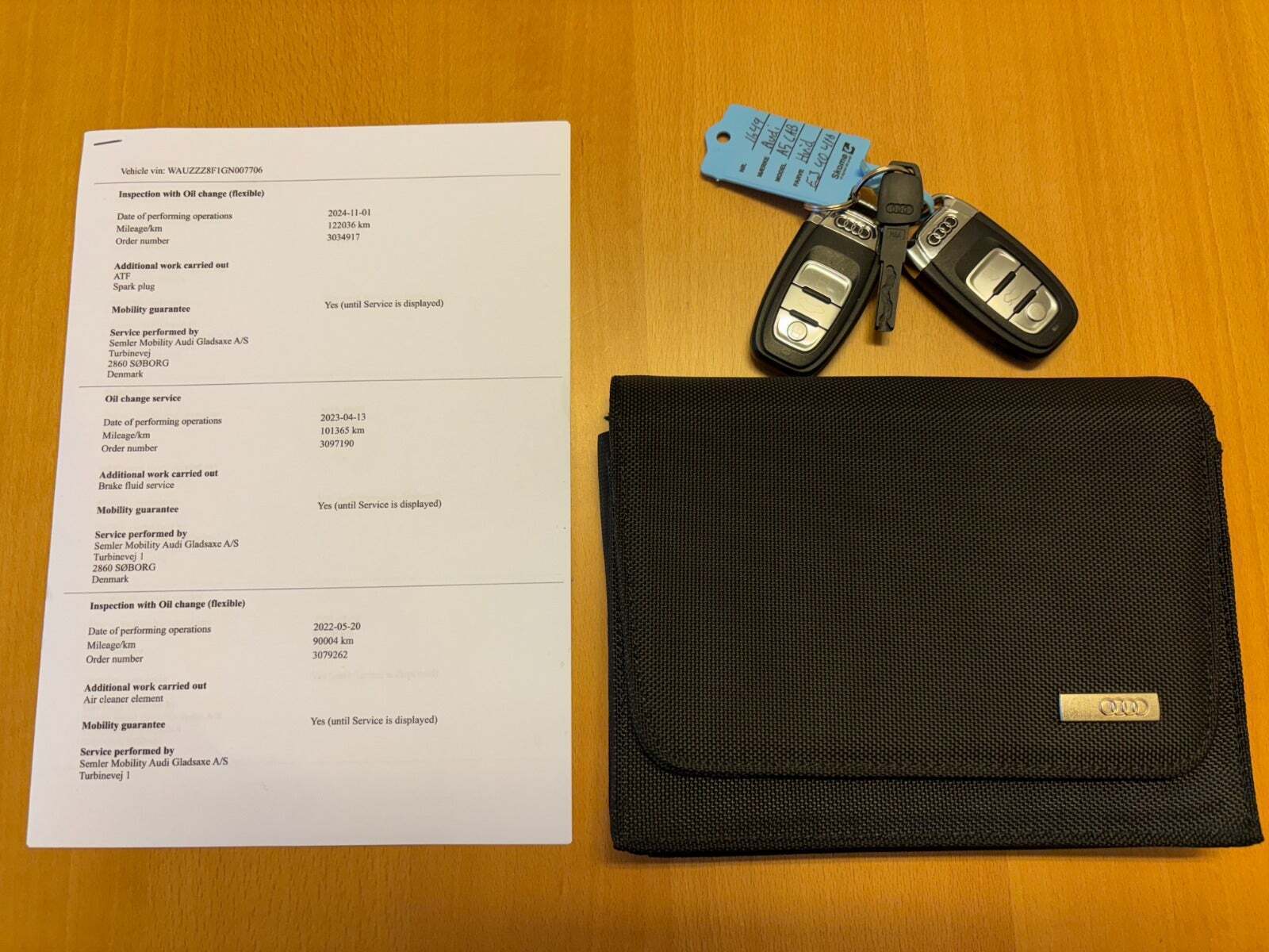 Hvid Audi A5 fra 2016