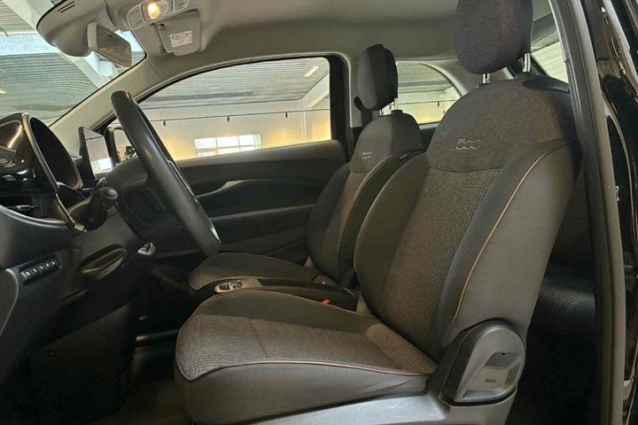 Sort Fiat 500e fra 2021