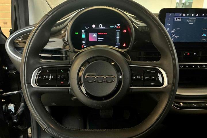 Sort Fiat 500e fra 2021