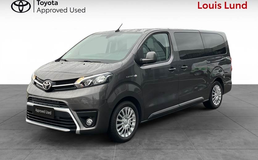 Toyota Proace Verso Electric Long EL Shuttle To skydedøre 136HK Aut.
