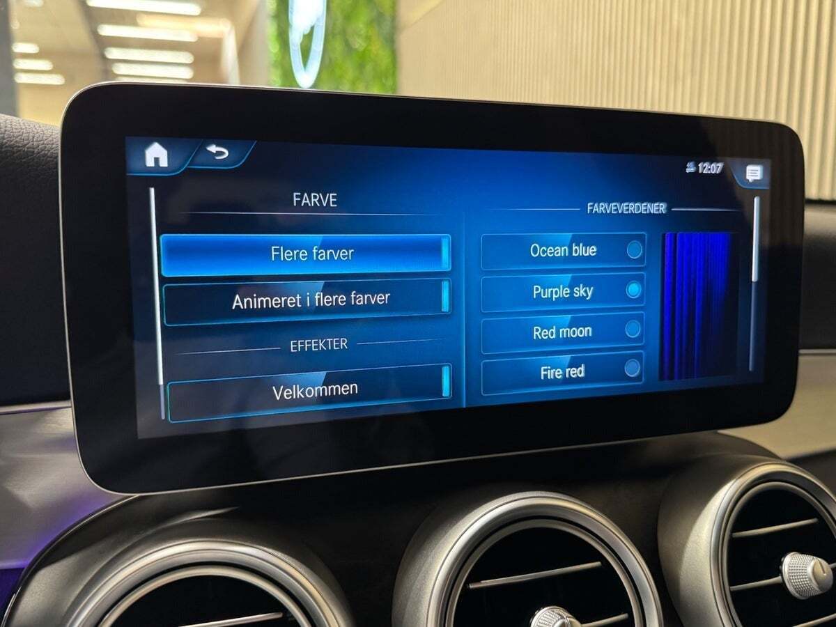 Hvid Mercedes GLC300 de fra 2021