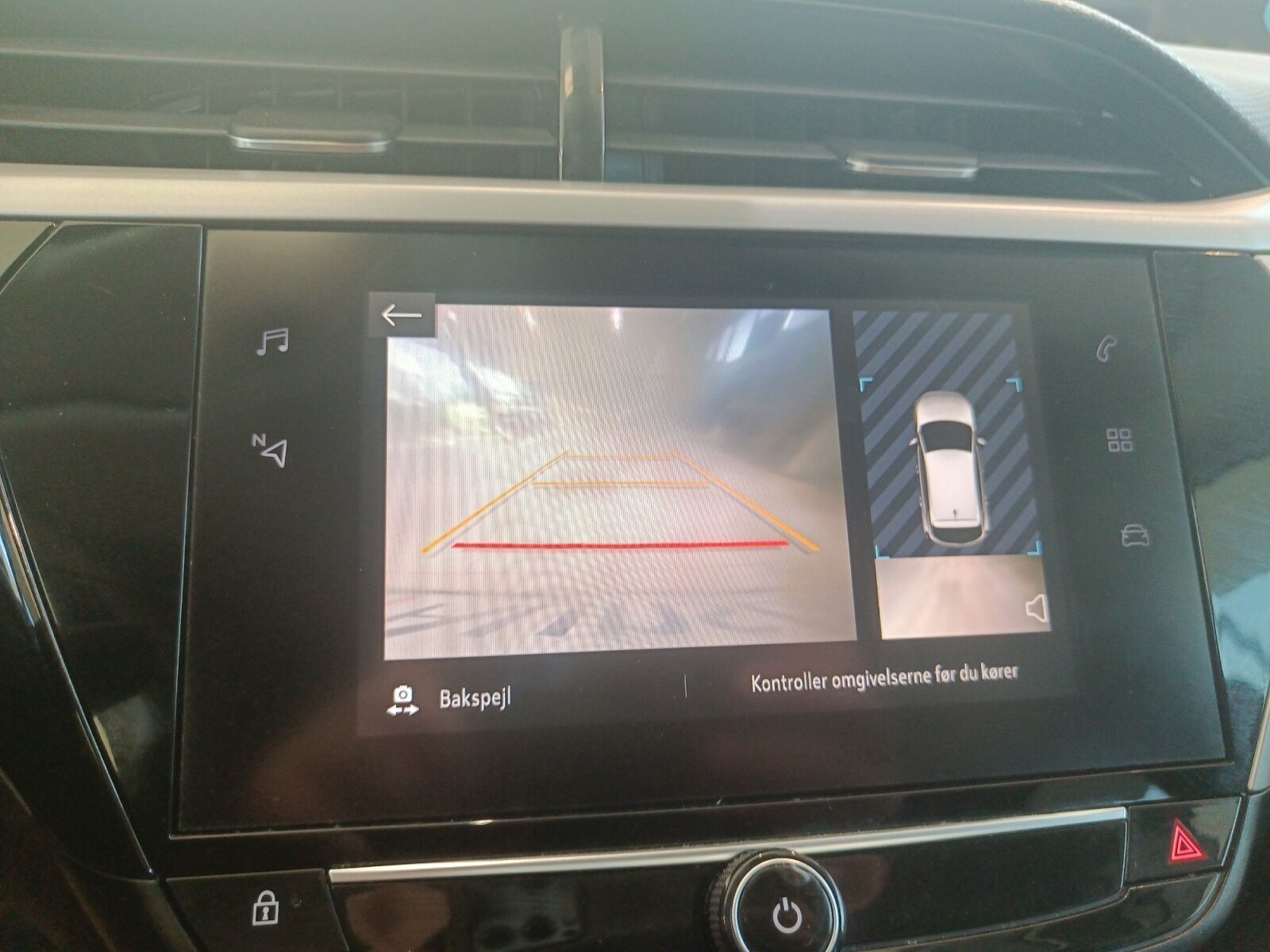 Orange Opel Corsa-e fra 2021