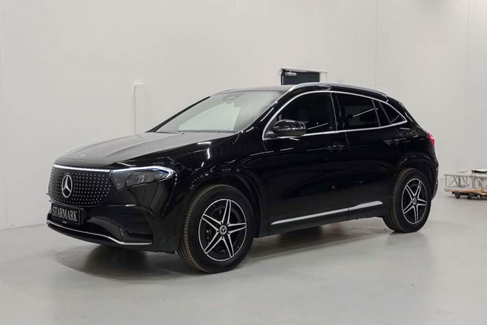 Sort Mercedes EQA350 fra 2025