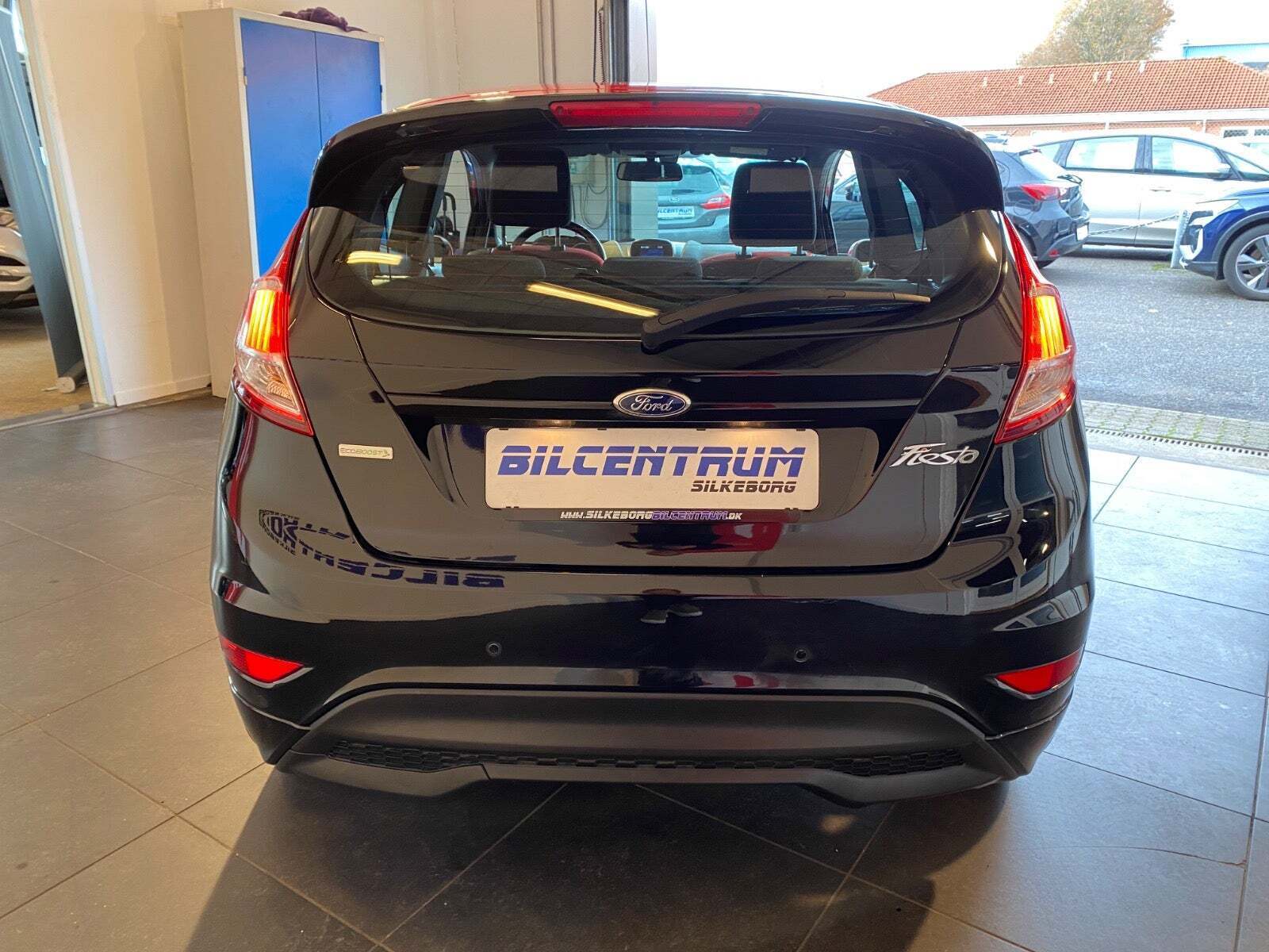 Sort Ford Fiesta fra 2015