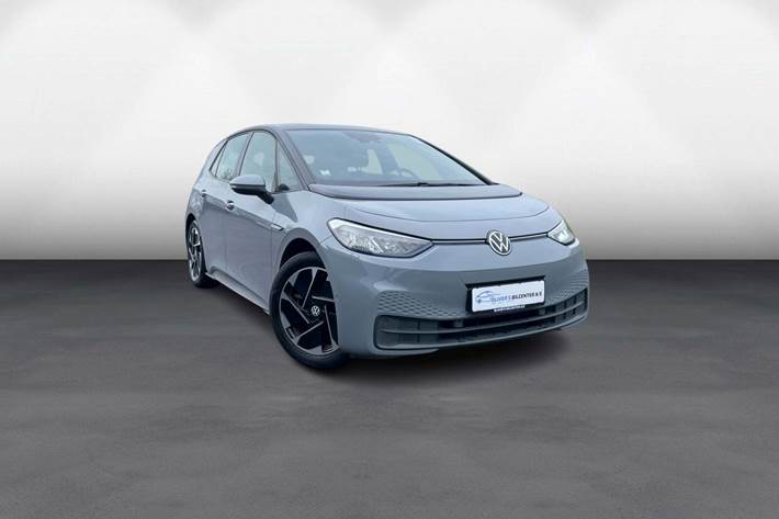 Grå VW ID.3 fra 2022 set udefra