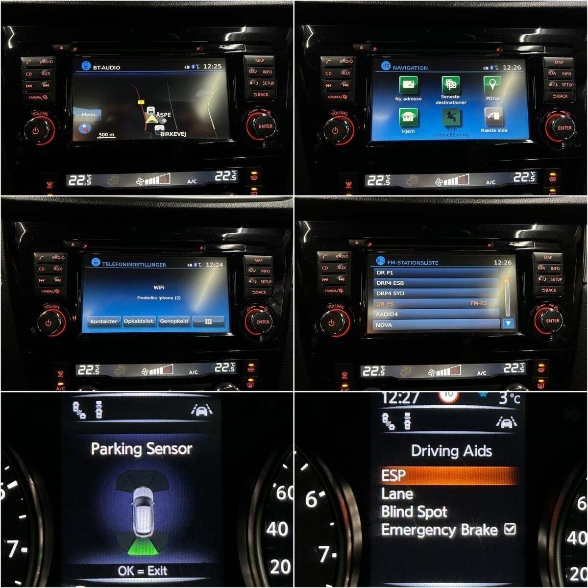 Grå Nissan Qashqai fra 2018