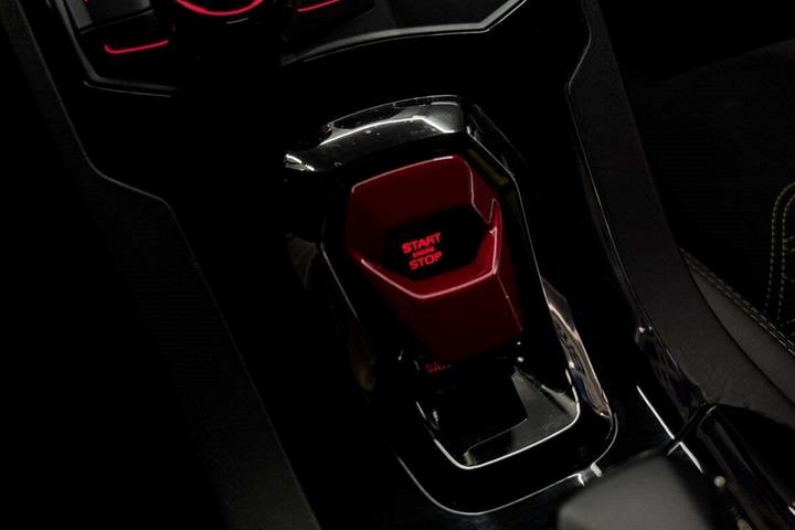 Gul Lamborghini Huracan fra 2017