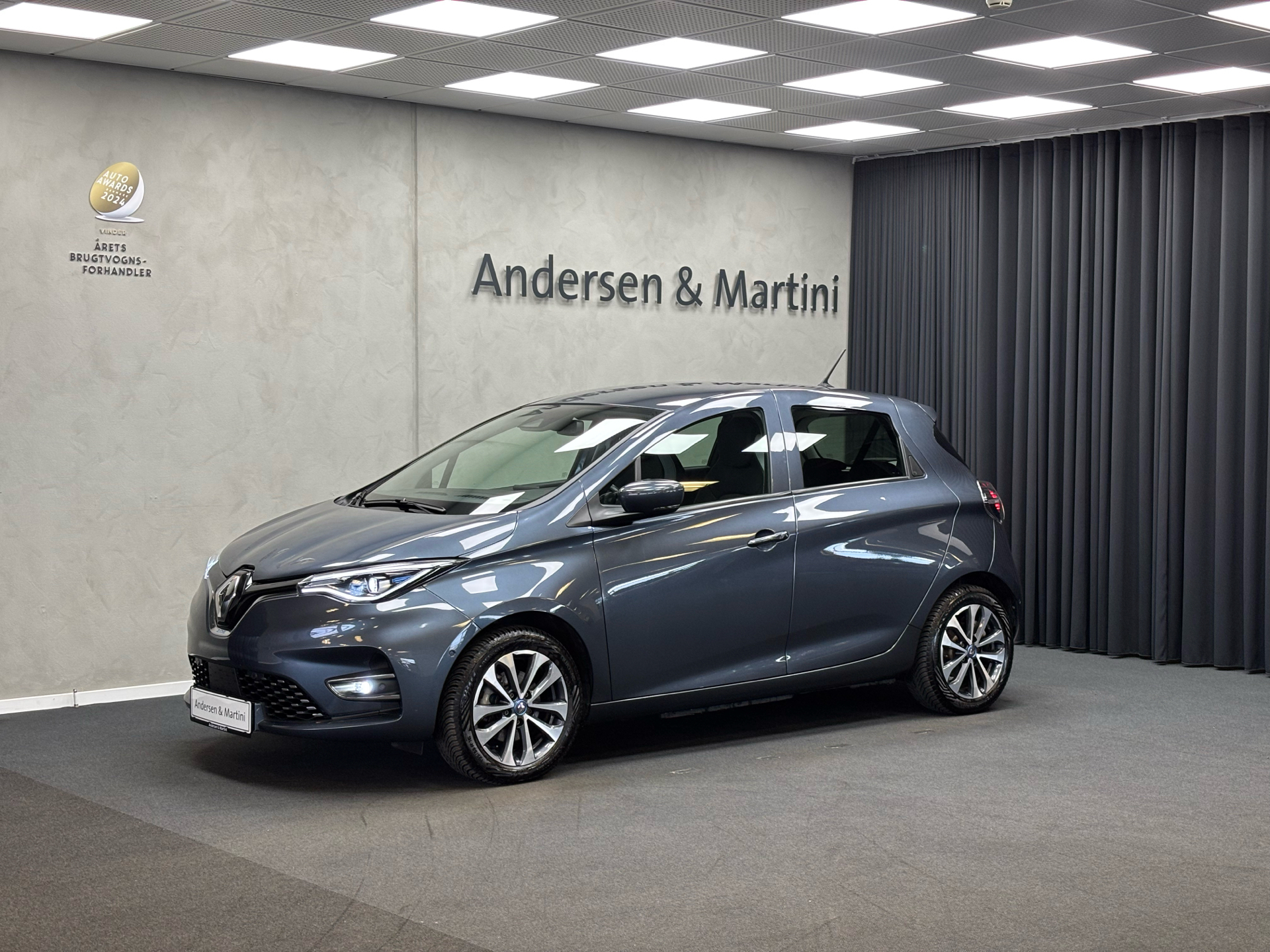 Grå Renault Zoe fra 2021
