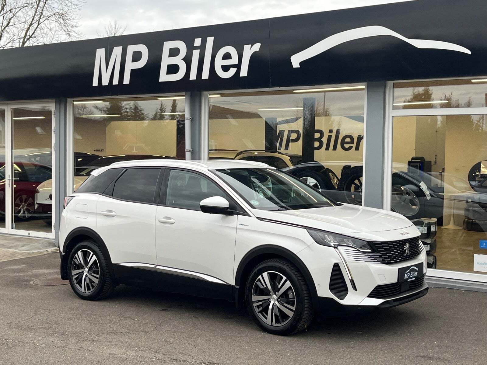 Hvid Peugeot 3008 fra 2021