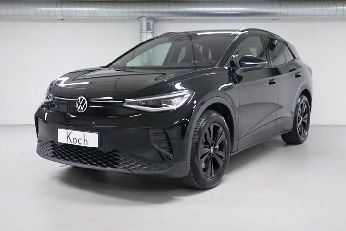 Sort VW ID.4 fra 2025 set udefra