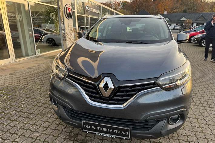 Grå Renault Kadjar fra 2017