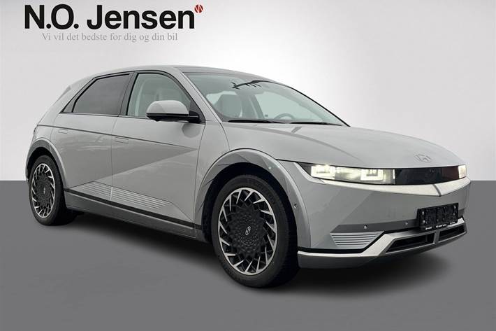 Grå Hyundai Ioniq 5 fra 2021 set udefra