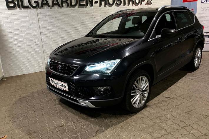 Sort Seat Ateca fra 2018 set udefra