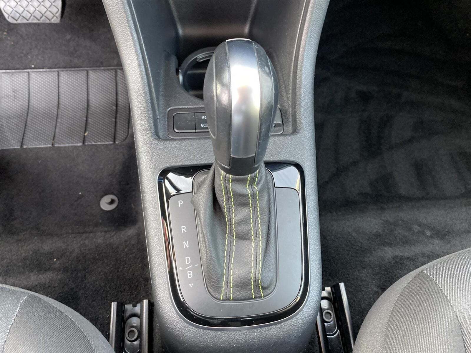 Blå Skoda Citigo-e fra 2020 set indefra