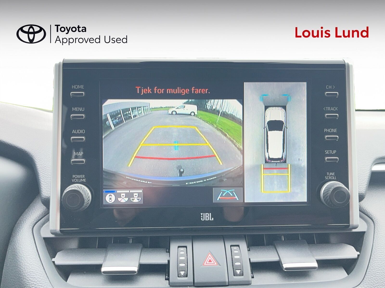 Blå Toyota RAV4 Plug-in fra 2021