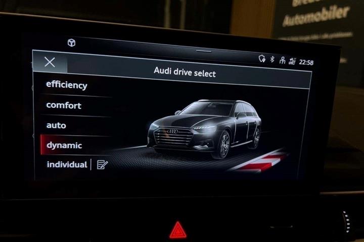 Sort Audi A4 fra 2020