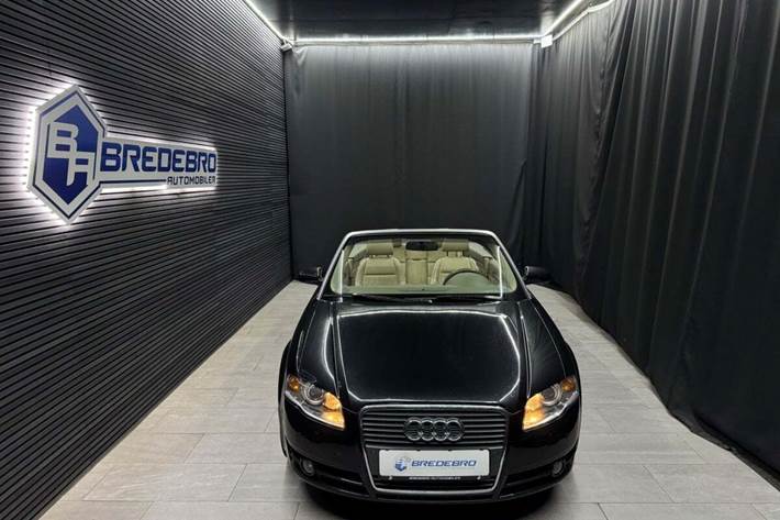 Sort Audi A4 fra 2007