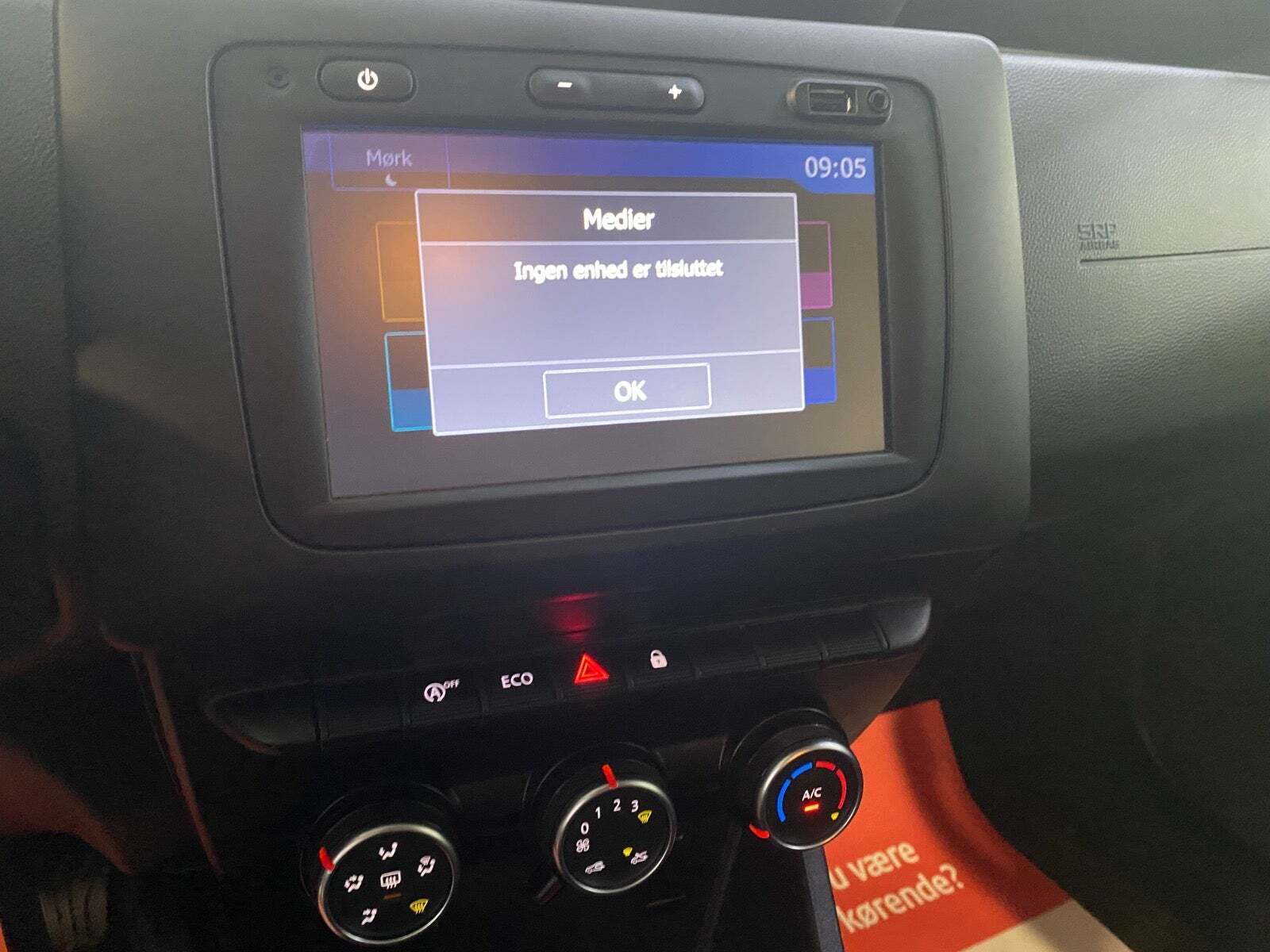 Sort Dacia Duster fra 2020