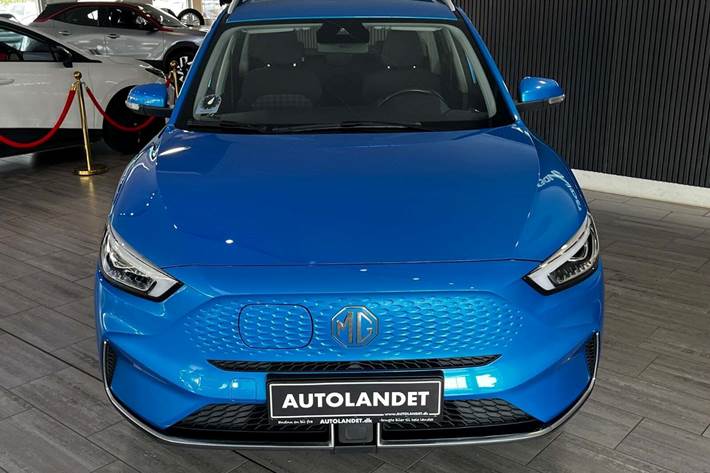 Blå MG ZS fra 2022