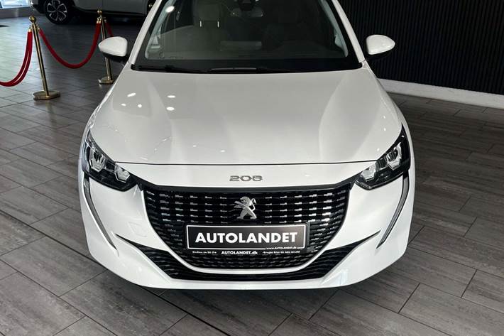 Hvid Peugeot 208 fra 2021